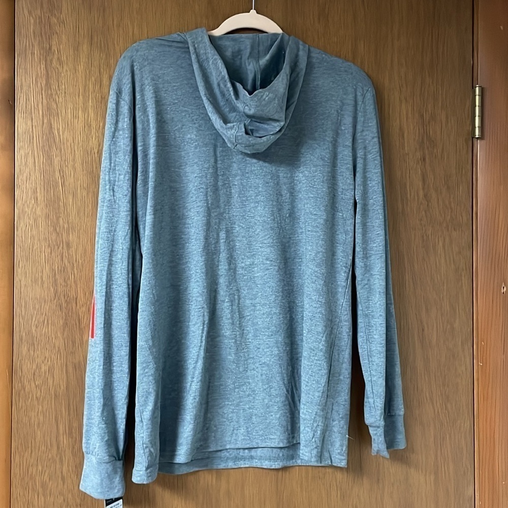 size XL (18/20) gray Adidas long sleeve hoodie shirt - Picture 7 of 7